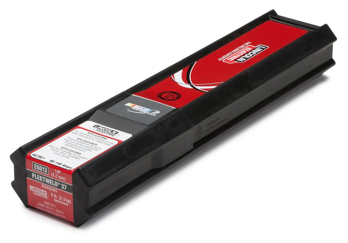Lincoln Fleetweld® 37 - 6013 Stick Electrodes 1/8" 5-Lb Pack 1