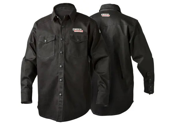 Lincoln Electric Traditional Split Leather-Sleeved Welding Jacket 1