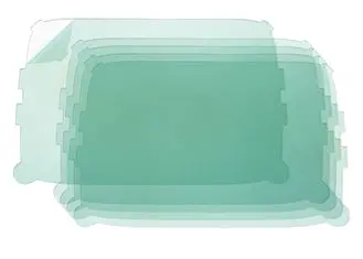 Lincoln Electric Outside Cover Lens (158.2 X 100 X 1.2 Mm) 1