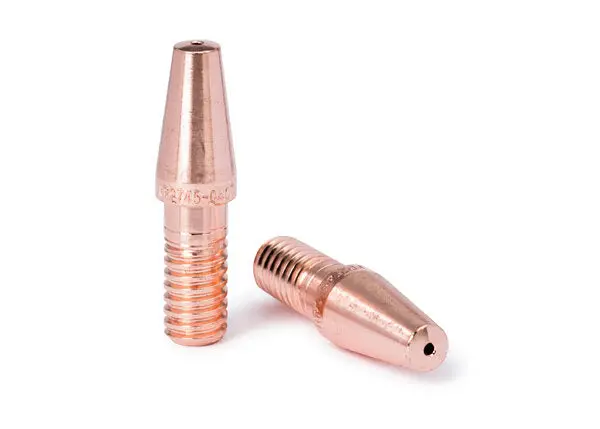 Lincoln Electric Copper Plus® Contact Tip - 550A, Tapered, .035 In (0.9 Mm) - 100/Pack 1