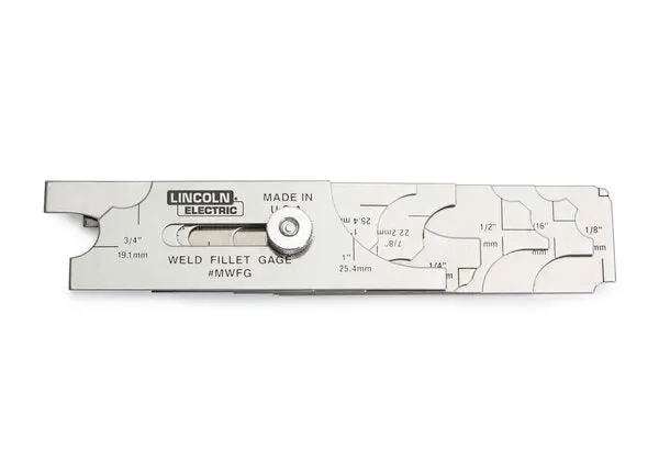 Lincoln Electric Weld Fillet Gauge - Stainless Steel - 7 Piece Set 1