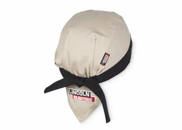K4824-All Lincoln Electric Welding Bandana-Khaki And Black Headband 1