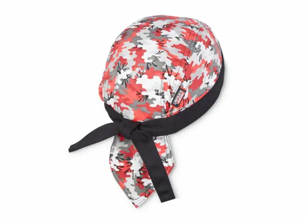 K4825-All Lincoln Electric Welding Bandana Camo And Black Headband 1