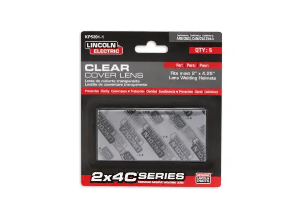 Passive Lens Clear Cover - 2 X 4.25 - 5/Pack Kp5391-1 1