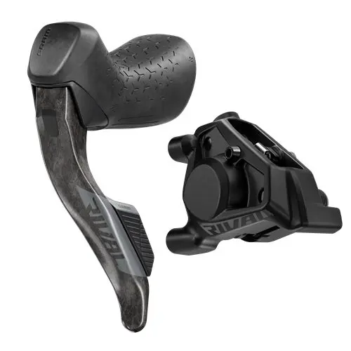 Sram Rival Xplr Axs E1 Left Lever + Front Brake Flat Mount 1