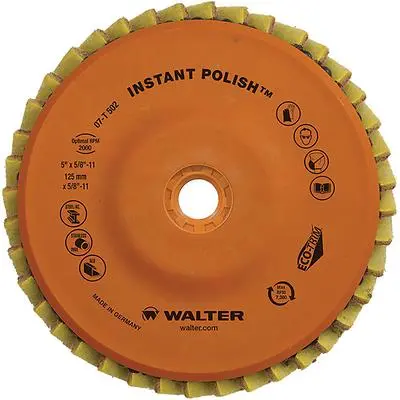 Walter 07T452 4.5" Instant Polish™ Flap Disc 1
