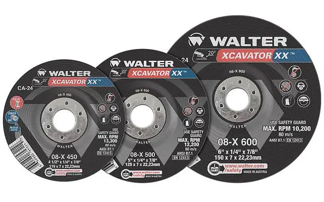 Walter Xcavator™  Xx Grinding Wheels 1