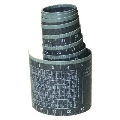 Rap-Around Pipe Template, Large, 4 In W X 4 Ft L, Abrasion And Heat Resistant 1