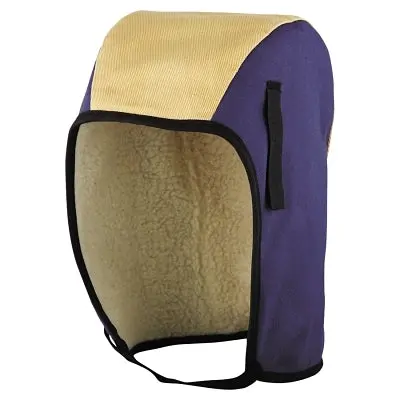 Winter Liner, Heavy Duty, Twill, Sheep Thermal Lining, Blue/Tan 1