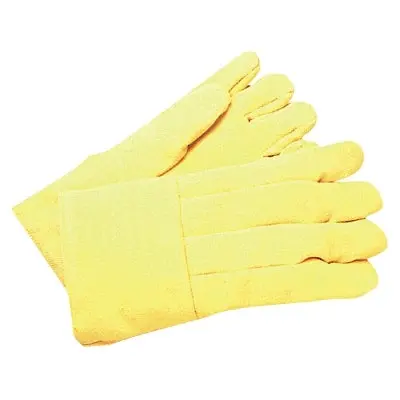 High Heat Wool-Lined Kevlar� Gloves, Large, Yellow 1