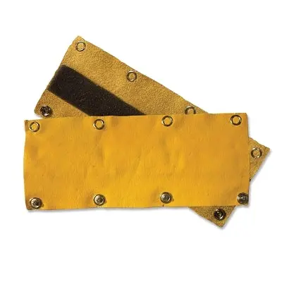Leather Sweatband, Cowhide, Bucktan, Used With Headgear 1
