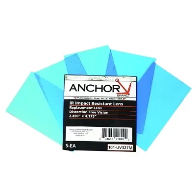 Cover Lens, Miller, Inside Cover Lens, 4-1/2 In X 4-1/4 In, Polycarbonate, Clear 1