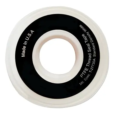 White Ptfe Thread Sealant Tape, 1 In X 260 In L 1