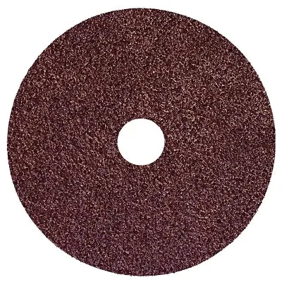 Resin Fiber Disc, Aluminum Oxide, 5 In Dia, 7/8 In Arbor, 36 Grit, Arbor Hole Mounting 1