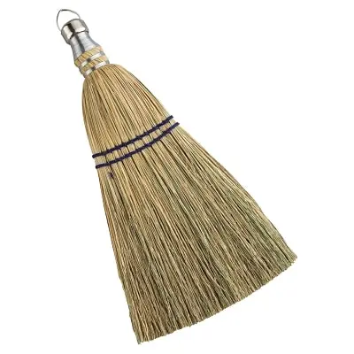 Whisk Broom, 12 In Trim L, 100% Broom Corn Fill 1