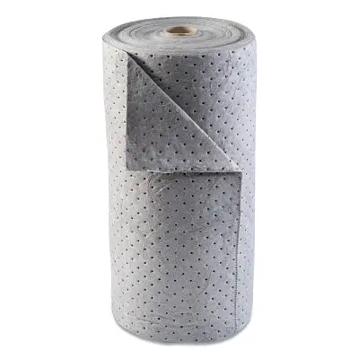 Universal Sorbent Roll, Heavy-Weight, Absorbs 38 Gal, 30 In X 120 Ft 1