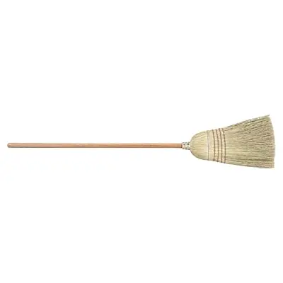 Warehouse Broom, 20 In Trim L, 80/20 Corn/Sotol Fill, 42 In Handle 1