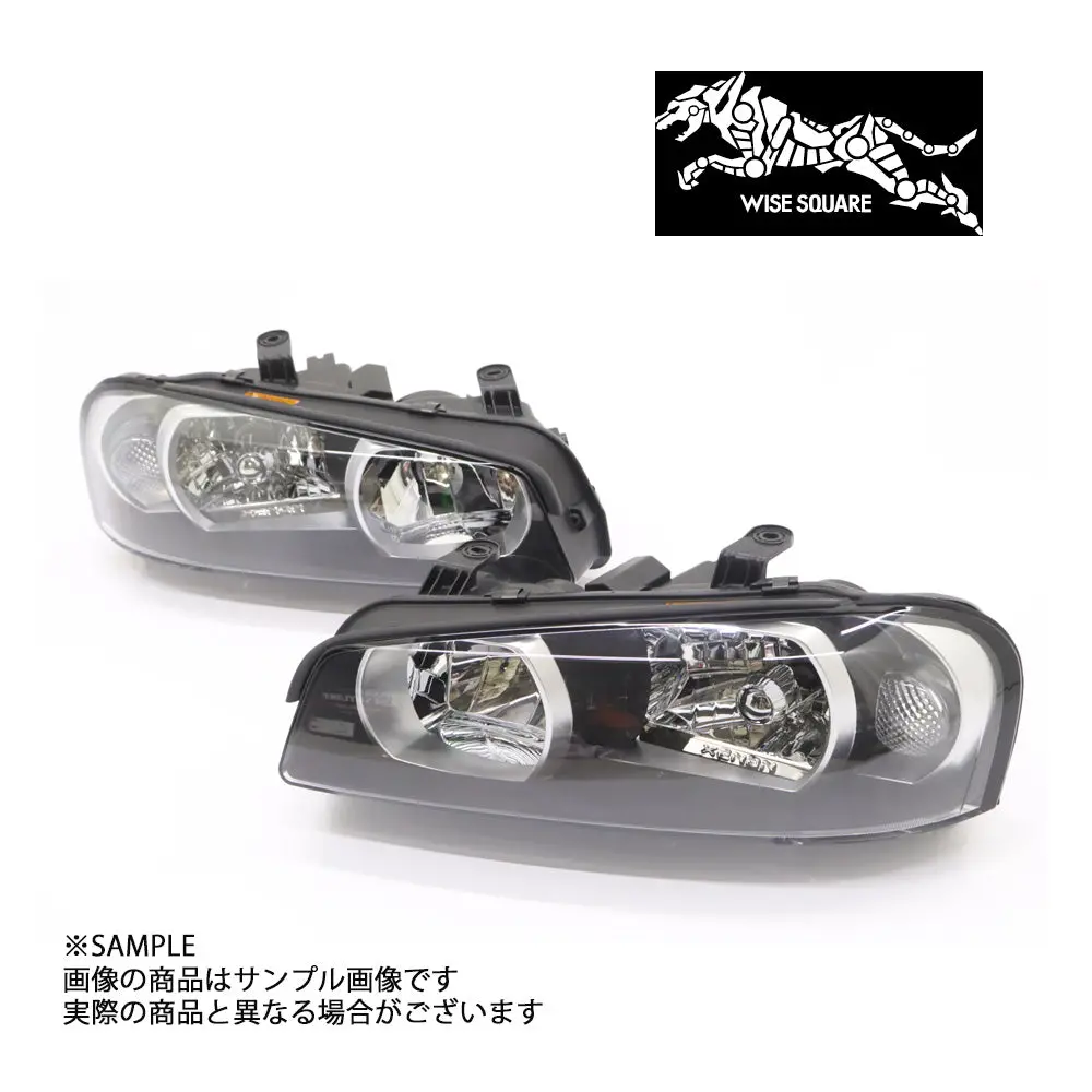 Wise Square ワイズスクウェア ヘッドライト ユニット 左右セット スカイライン Gt-R R34/Bnr34 後期 #107241011 1