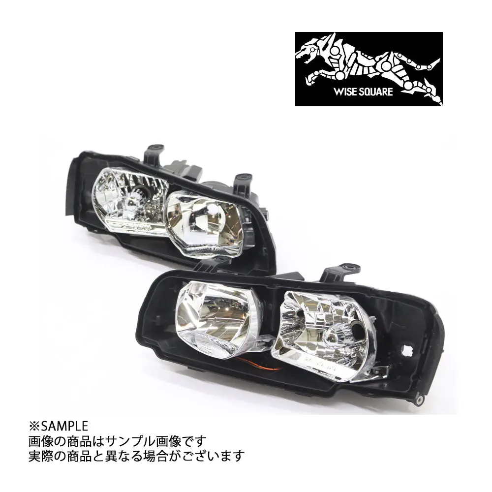 Wise Square ワイズスクウェア ヘッドライトハウジング 左右セット スカイライン Gt-R R34/Bnr34 前期 #107241014 1