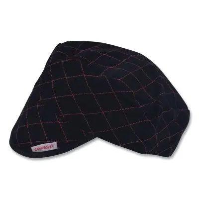 Style 3000 Black Quilted Shop Cap, One Size Fits Most 1