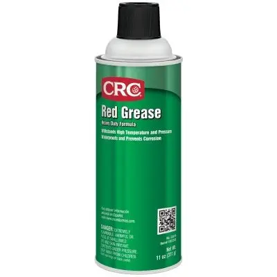 Red Grease Heavy Duty Formula, 16 Oz Aerosol Can, 11 Wt Oz, Nlgi Grade 2 1