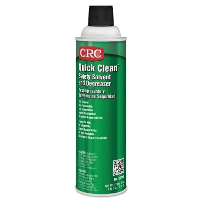 Quick Clean Safety Solvents And Degreasers, 20 Oz Aerosol Can, Irritating Odor 1