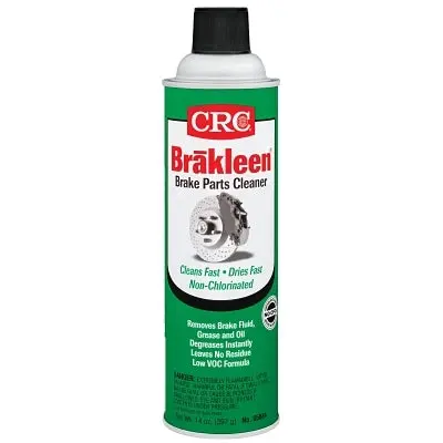 Brake Parts Cleaner, 14 Oz Aerosol Can, Solvent Odor, Non-Chlorinated, Less Than 45% Voc 1