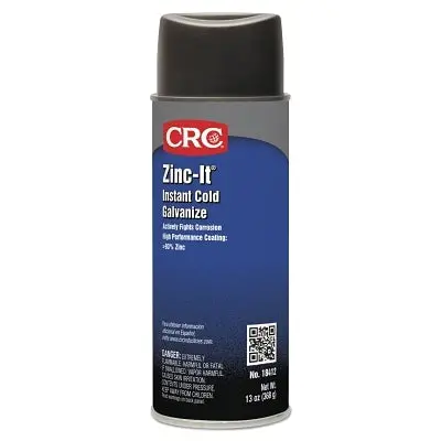 Zinc-It Instant Cold Galvanize Coating, 13 Wt Oz Fill, Aerosol Can 1