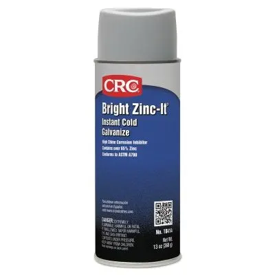 Bright Zinc-It Instant Cold Galvanize Coating, 16 Oz Aerosol Can 1