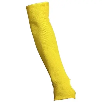 9378 Cut Pro A3 Cut Resistant Sleeve, Yellow, 18 In L X 3.25 In W, Universal, Slip-On With Thumbslot 1