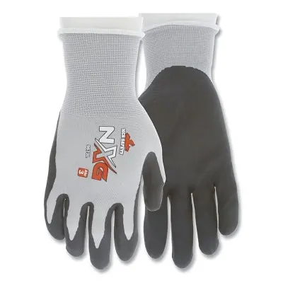 Nxg Nitrile Coated Work Gloves, 9673, Small, Black/Gray 1