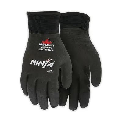 Ninja Ice Hpt Fully Coated Insulated Work Gloves, X-Large, Black 1