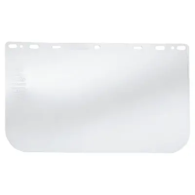 Universal Faceshield, Clear, 15.5 In L, 10 In H, Petg, Uncoated 1