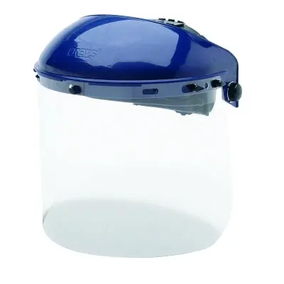 Ratchet Take-Up Headgear, Blue, Polycarbonate 1