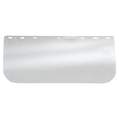 Universal Faceshield, Petg, 16 In L, 8 In H, Clear 1