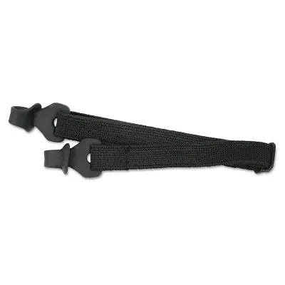 Elastic Spoggle Strap, 4 In, Black 1
