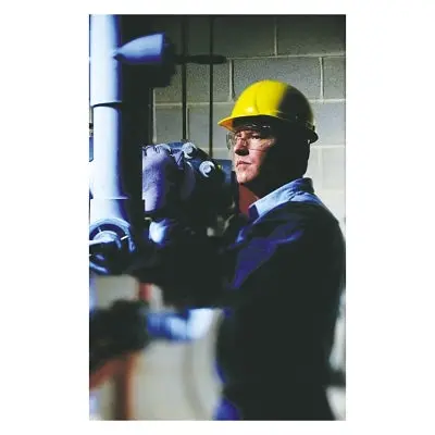 98 Series Safety Glasses, Clear Polycarb Lens/Frame, Clear Frame 1