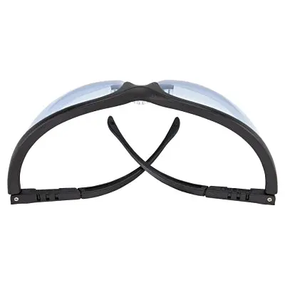 Klondike Kd1 Series Protective Eyewear, Light Blue Polycarbonate Lens, Duramass Hard Coat, Black Nylon Frame 1