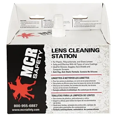 Disposable Lens Cleaning Station, 8 In X 5 In 1