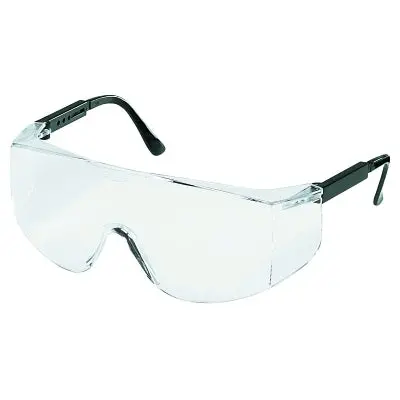 Tacoma Protective Eyewear, Clear Lens, Polycarbonate, Duramass Hc, Black Frame 1