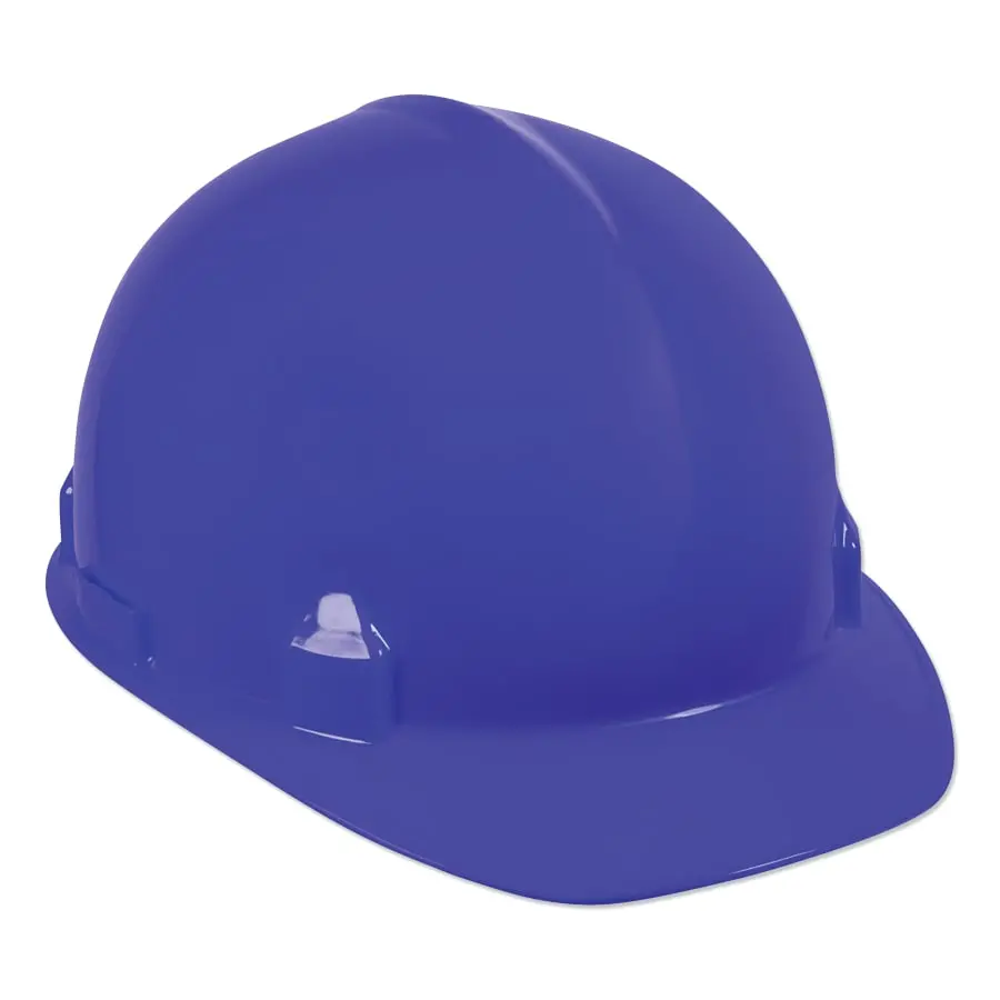 Sc-6 Hard Hat, 4-Point Ratchet, Front Brim, White 5