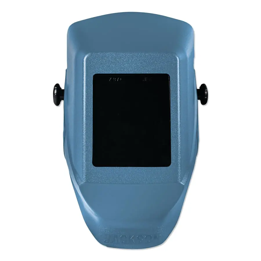 Wh10 Hsl 100 Passive Welding Helmet, Sh10, Blue, Hsl 100, Fixed Front, 4-1/2 X 5-1/4 1