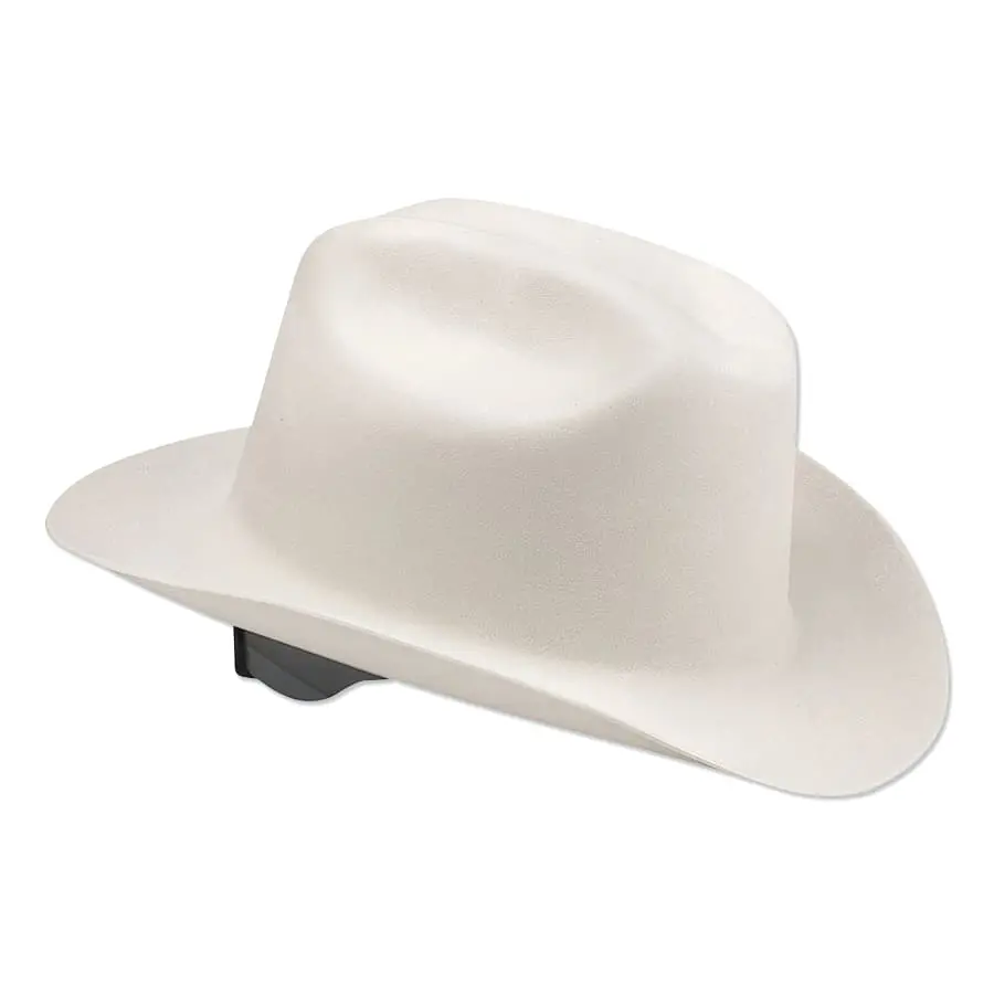 Western Outlaw� Hard Hat, 4 Point Ratchet, White 3