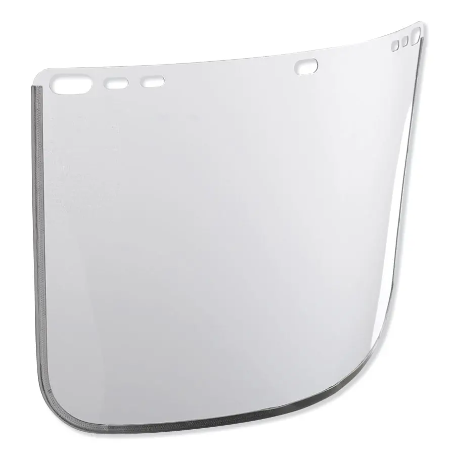 F30 Acetate Face Shield, 8040 Acetate, Clear, 12 In X 8 In 1