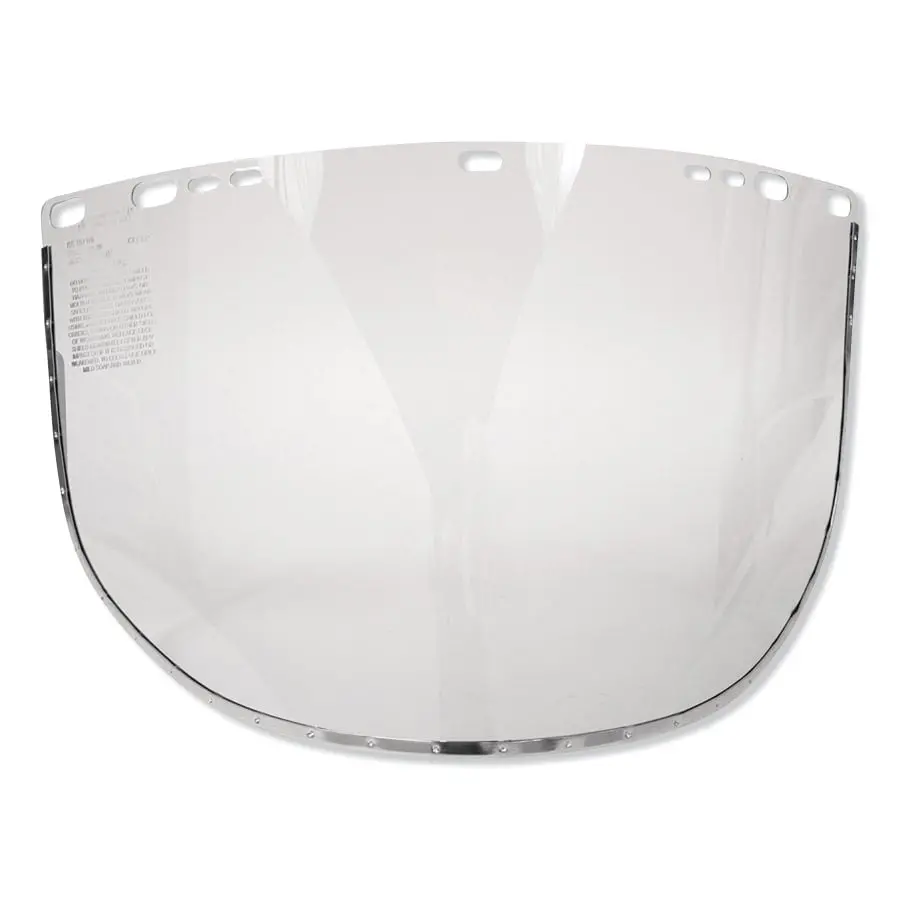 F30 Acetate Face Shield, 34-40 Acetate, Clear, 15-1/2 In X 9 In 1