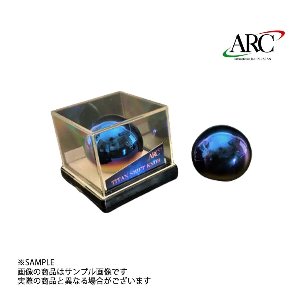 Arc シフトノブ 丸型 (Φ45) 鏡面発色 M12 X 1.25 (段無し) 19002-Aa031 ##140111052 1