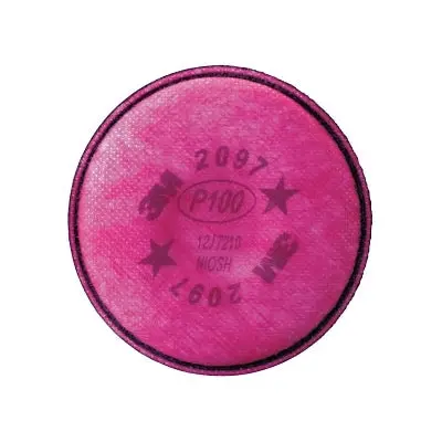 2000 Series Particulate Filter, P100, Nuisance Level Organic Vapor, Magenta 1