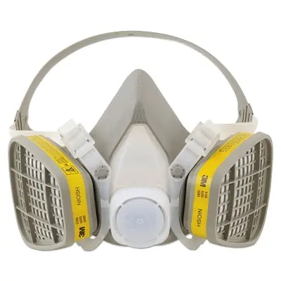 5000 Series Half Facepiece Respirators, Medium, Organic Vapors/Acid Gases 1