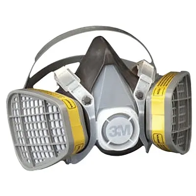 5000 Series Half Facepiece Respirators, Large, Organic Vapors/Acid Gases 1