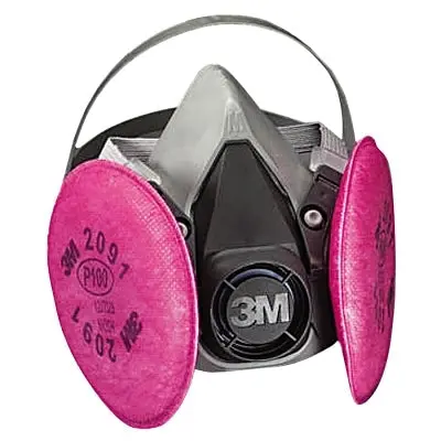 6000 Series Half Facepiece Respirator Assemblies, Medium 1